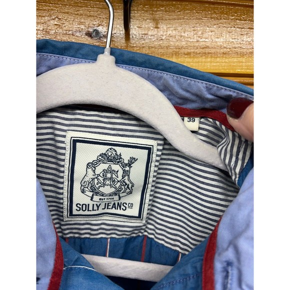 2 Allen Solly Button up shirts size 39 - Picture 3 of 10